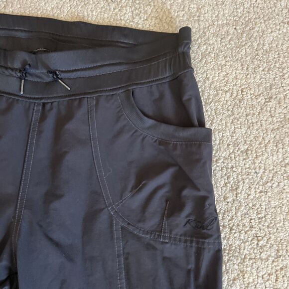 Kuhl Lightweight Stretch Drawstring Performance Pants Hiking Outdoor Gray Wms 14 - Picture 2 of 13